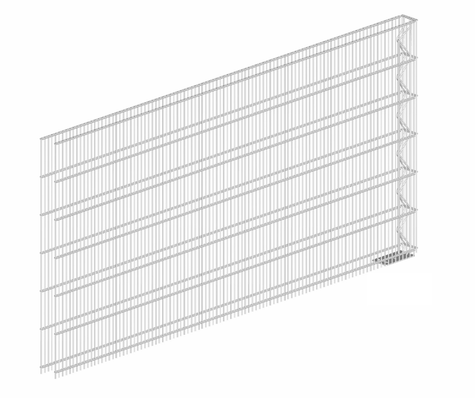 BAUGONE EE 164x253x23 CM - MET VLOERPLAAT